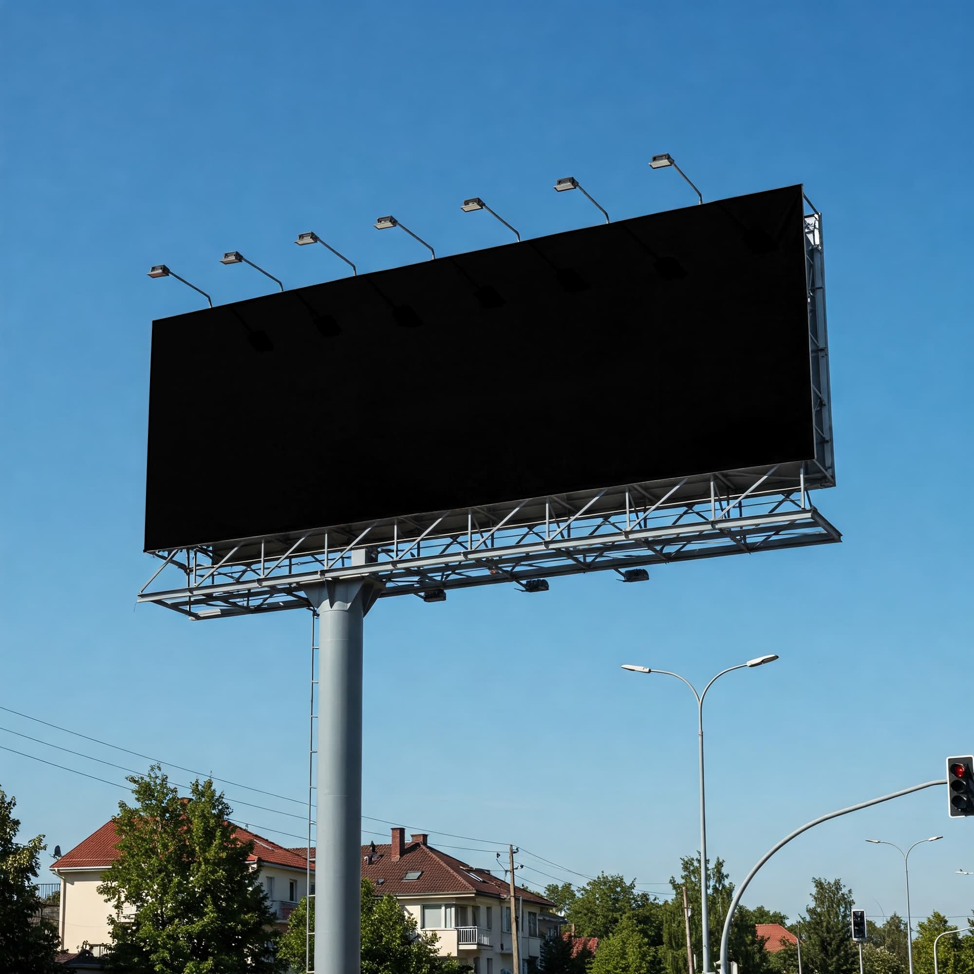 Free Billboard Mockup Creator PSD